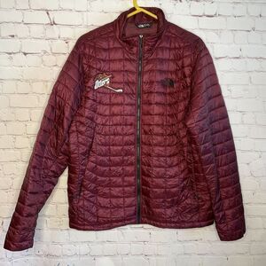 The North Face Thermoball Men's Size L Fergus Falls Logo Full Zip Puffer Jacket